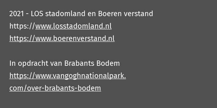 2021 - LOS stadomland en Boeren verstand https:  www losstadomland nl https:  www boerenverstand nl In opdracht van B   